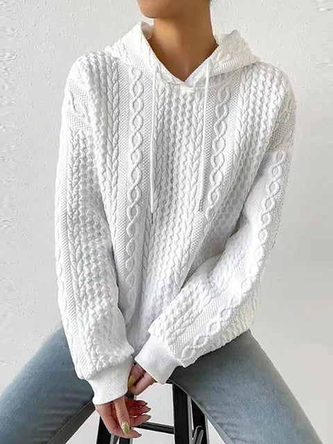 Eveloria Damen Leichter Kapuzenpullover Casual