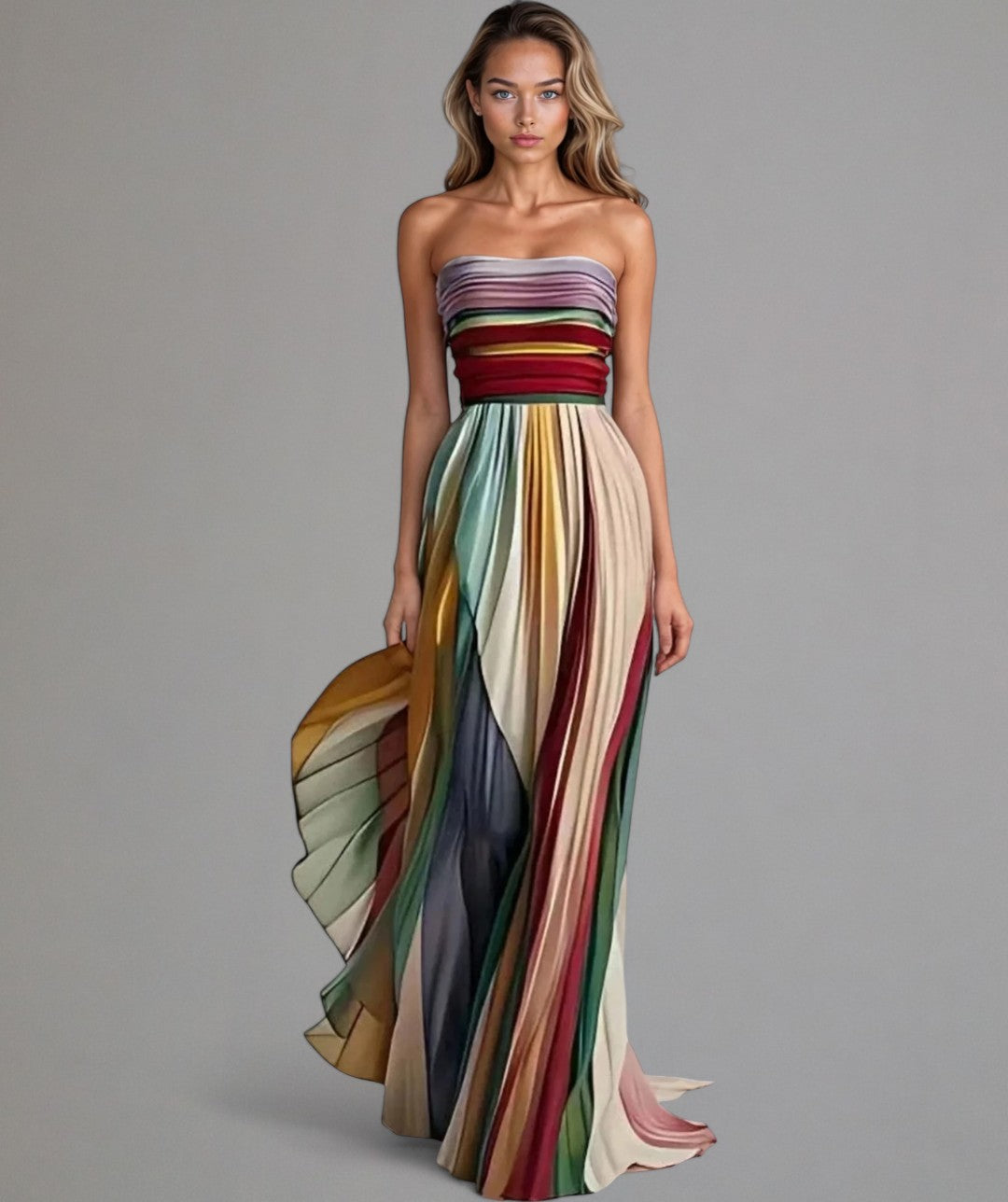 Damen Maxi Kleid Sommer Festlich