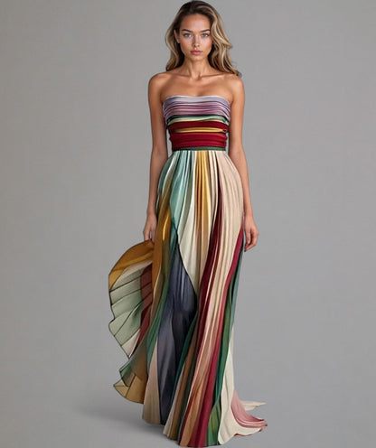 Damen Maxi Kleid Sommer Festlich