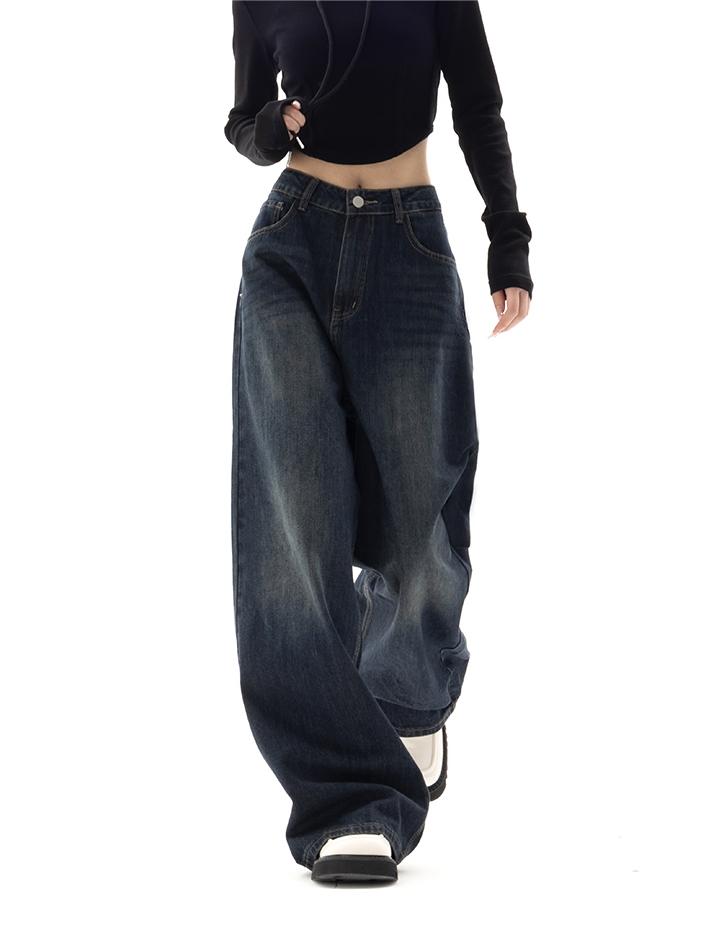 Damen Boyfriend Jeans Baggy 90er Style - Eveloria