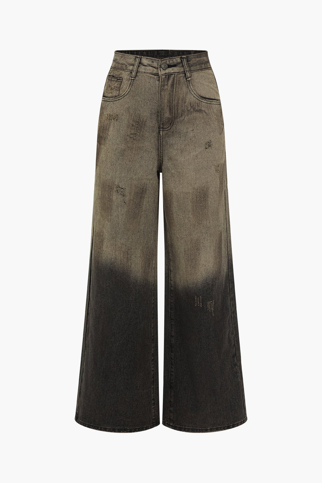 Emmi Damen Wide Leg Ombre Jeans - Norvielle