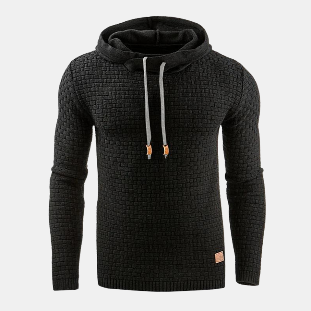 Herren Kapuzenpullover Vintage Muster