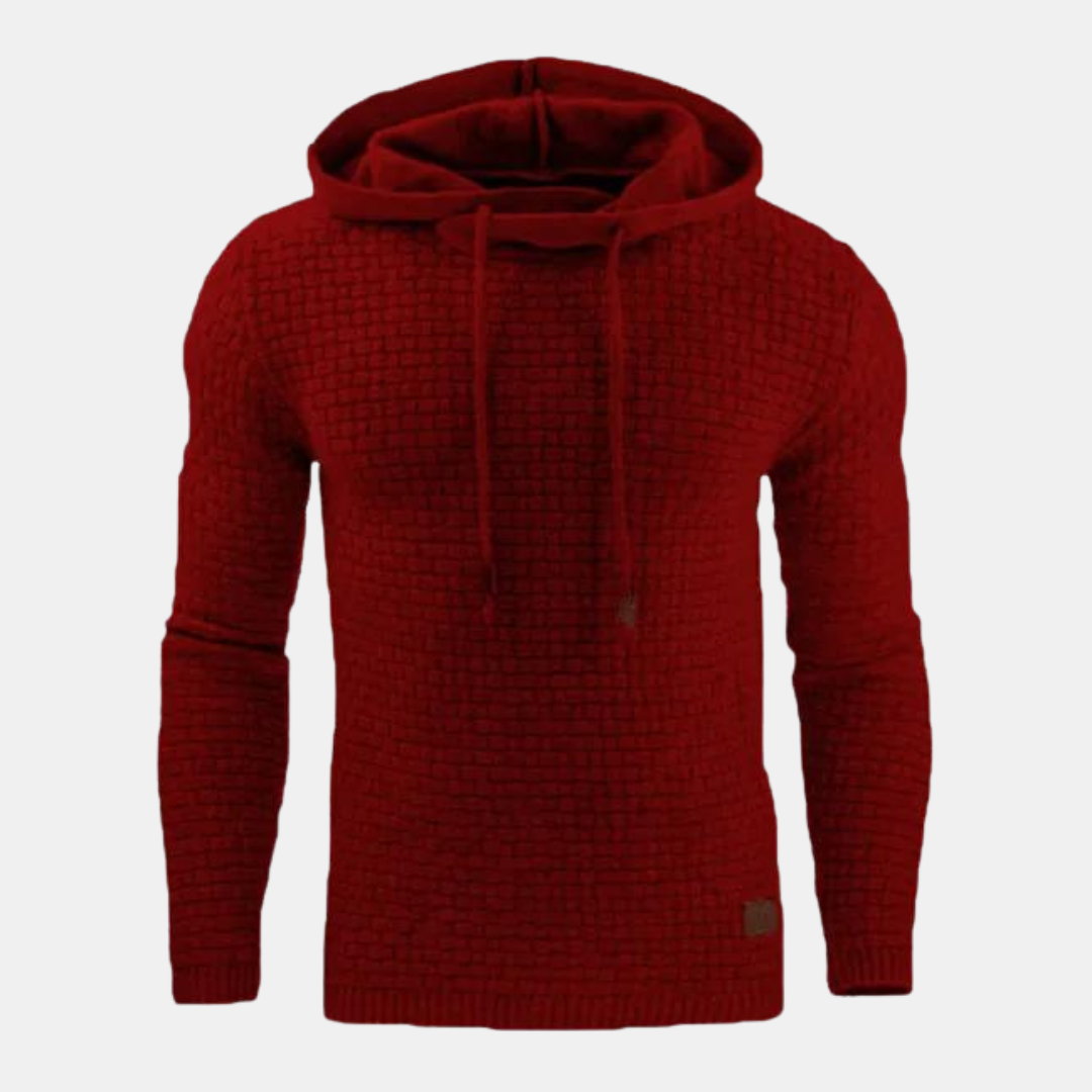 Herren Kapuzenpullover Vintage Muster