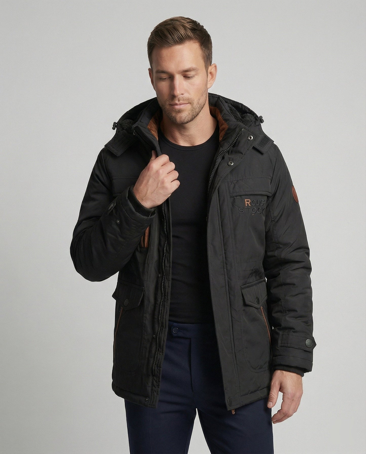 Herren Isolierte Wasserdichte Outdoorjacke - Eveloria