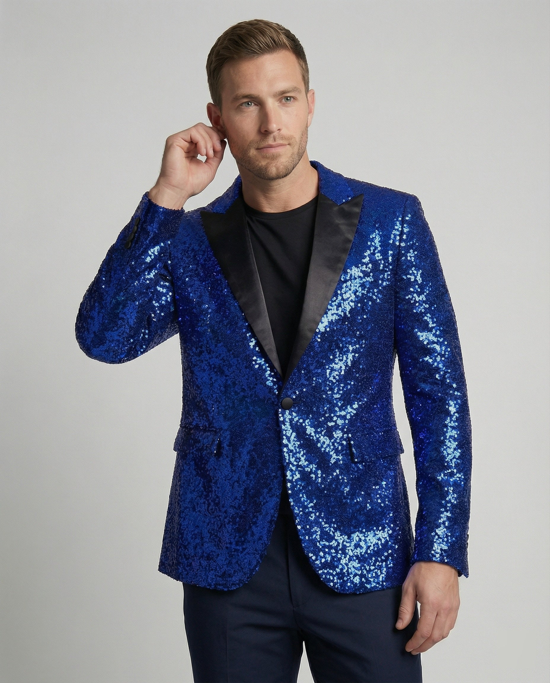 Pailletten Blazer Damen Glitzer - Eveloria