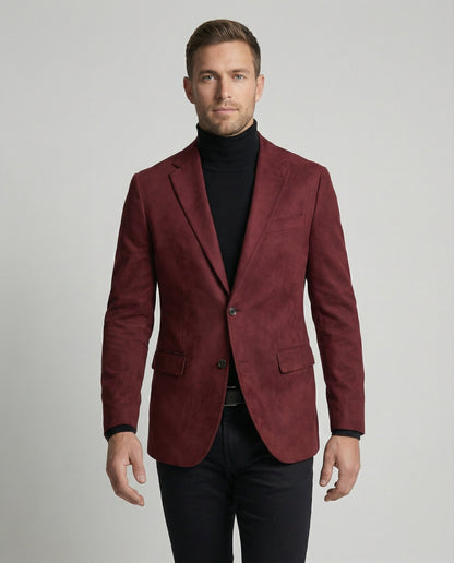 Eleganter Herren Blazer Moderner Stil Schwarz - Eveloria