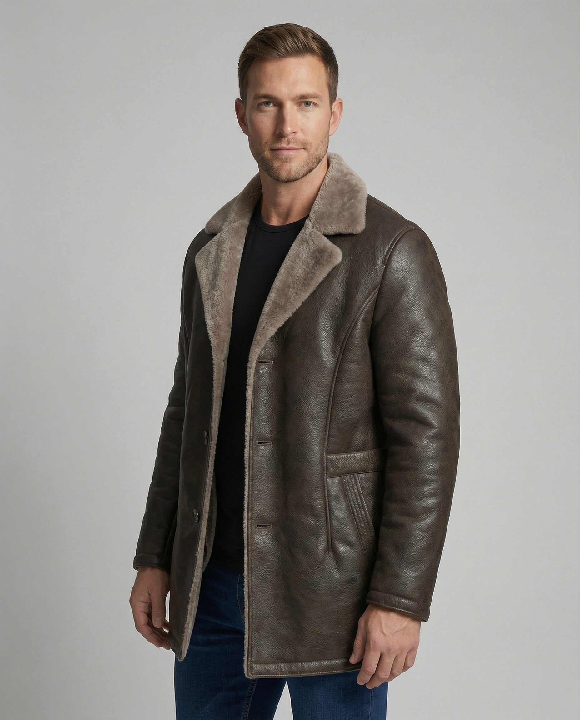 Herren Fleecejacke Warm Modisch - Eveloria