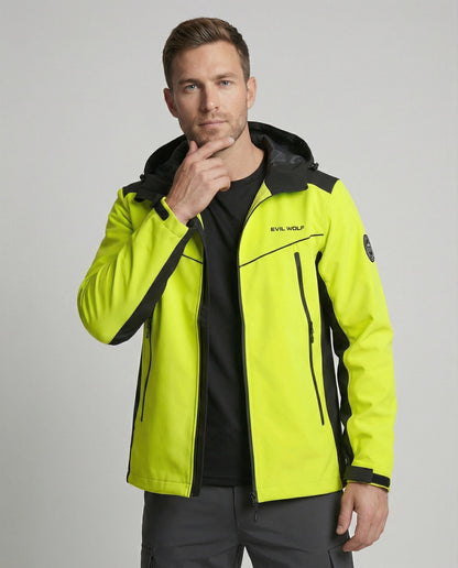 Reflektierende Wasserdichte Outdoorjacke - Eveloria