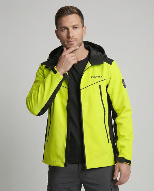 Reflektierende Wasserdichte Outdoorjacke - Eveloria