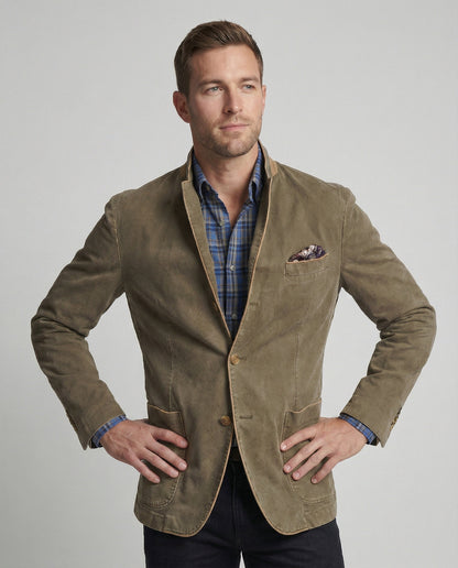 Herren Cord Blazer