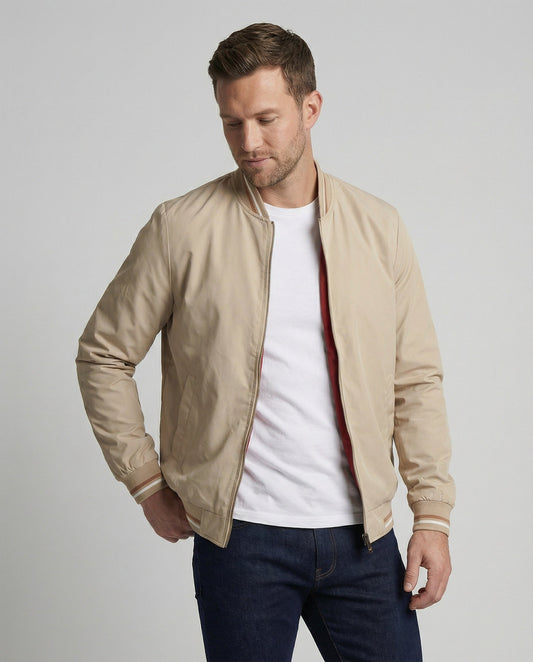 Wasserabweisende Nylon Freizeitjacke - Eveloria