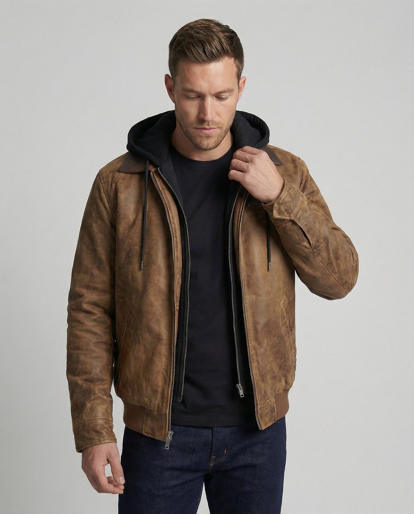 Herren Outdoorjacke Mit Kapuze - Eveloria