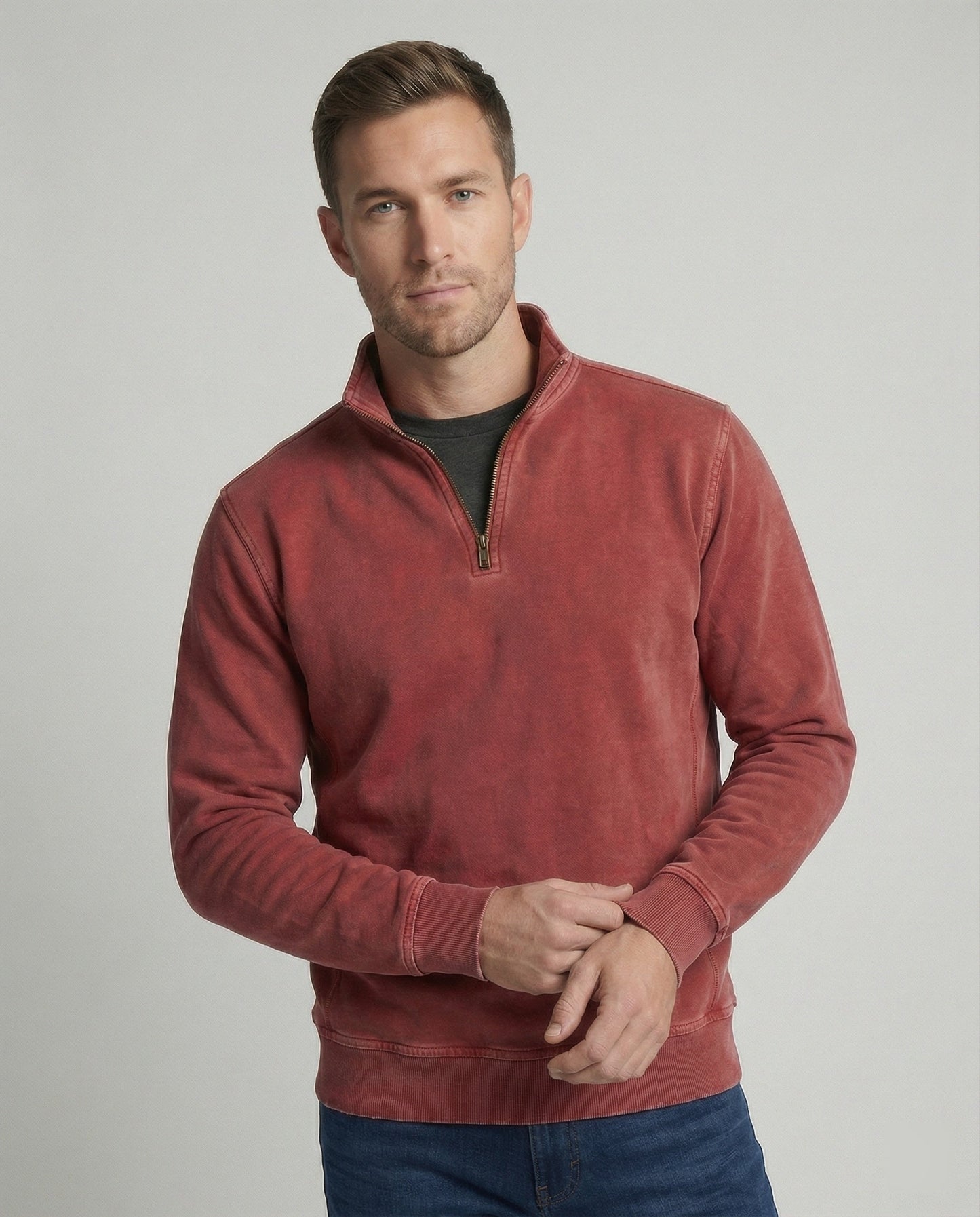 Herren Fleecepullover Warm Gemütlich - Eveloria