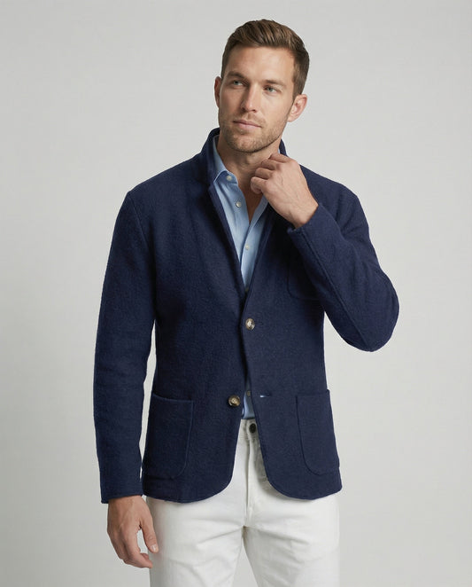 Herren Strickjacke Elegantes Design Praktischer Schnitt - Eveloria