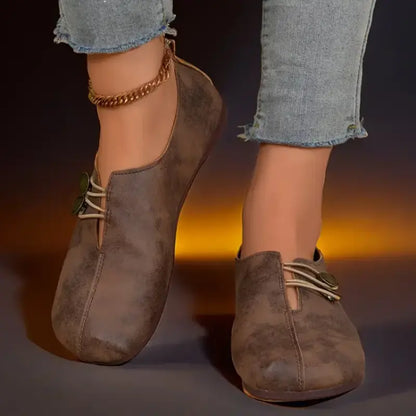 Eveloria Damen Ergonomische Flachschuhe Weiche Sohle