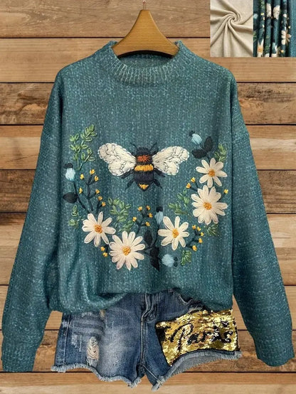 Eveloria Damen Pullover Bedruckt - Eveloria