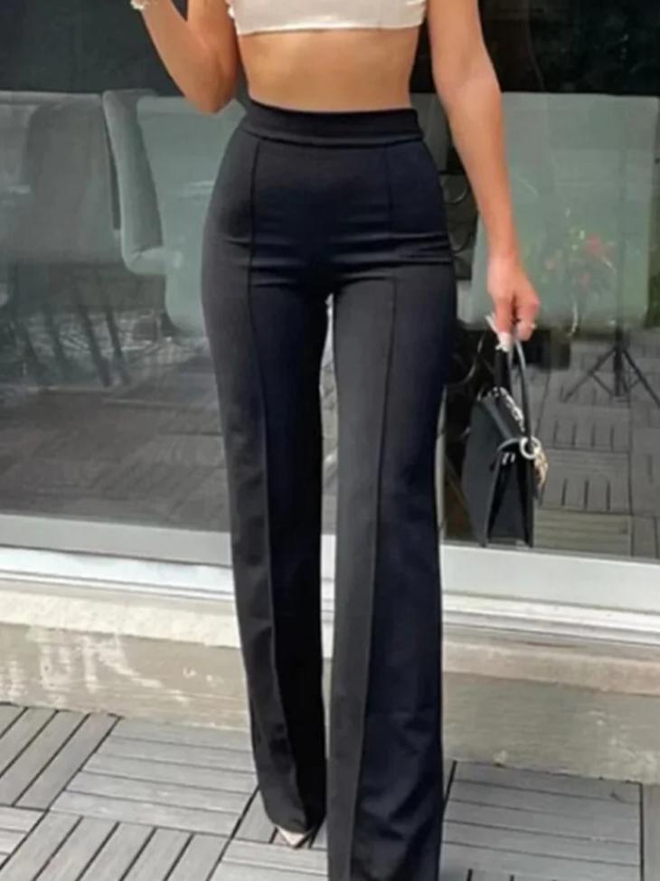 Damen Slim Flare Hose - Eveloria
