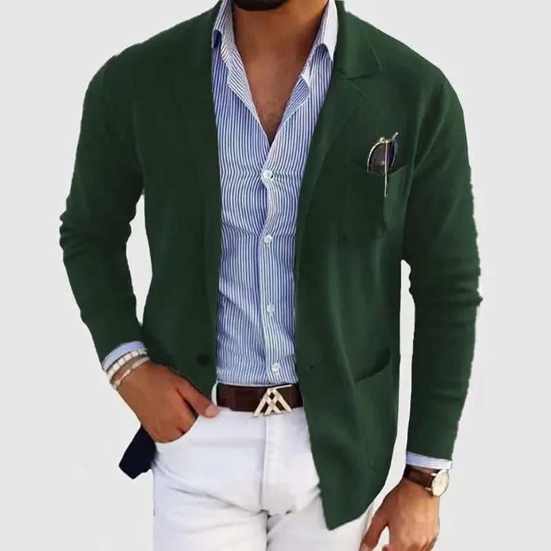 Eveloria Herren Blazer mit Brusttasche