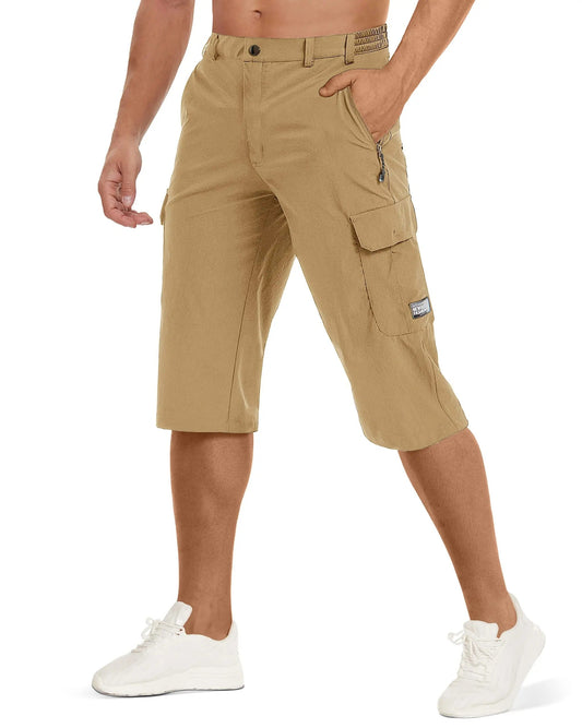 Eveloria Damen Cargo Shorts Leichtgewichtig Schnelltrocknend - Eveloria