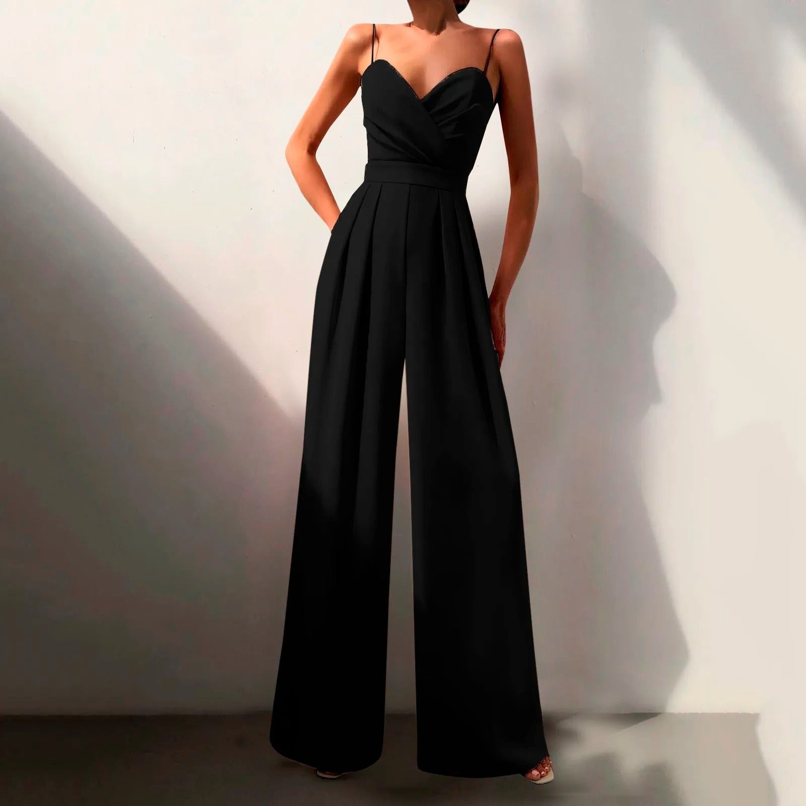 Eveloria Damen Sommerjumpsuit Elegant - Eveloria