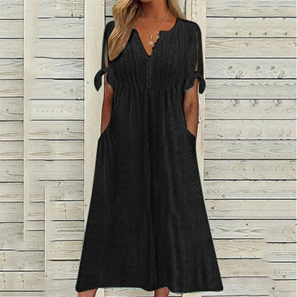 Eveloria Damen Spitzenkleid