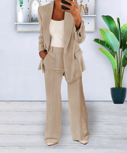Damen Blazer-Set 2-teilig Zeitlos Modern