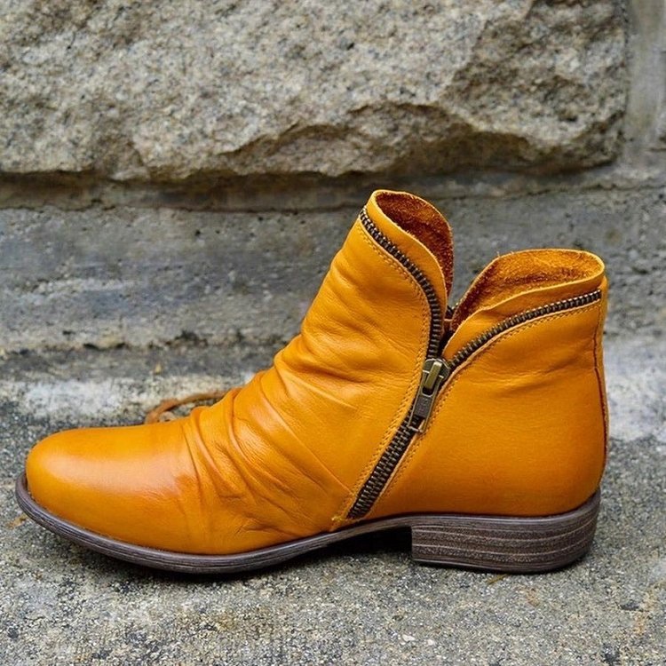 Eveloria Damenstiefel Elegantes Leder