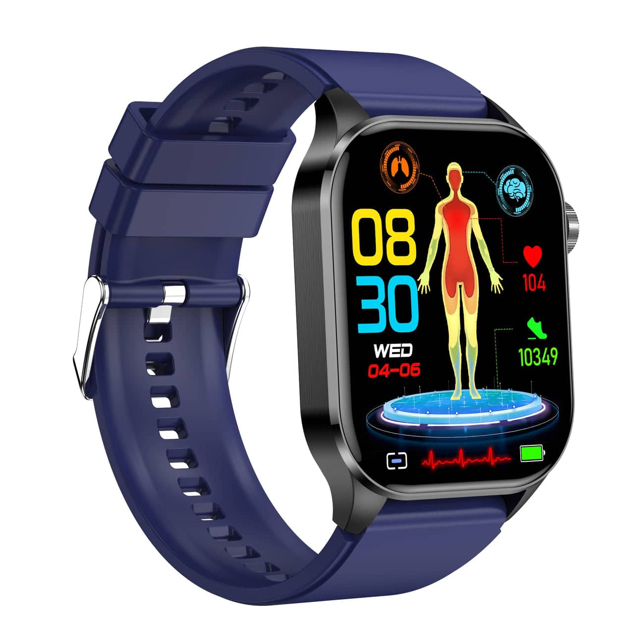 Eveloria Gesundheitsmonitor Ekg Blutzucker Blutdruck