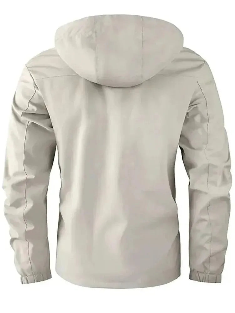 Eveloria Herren Windbreaker Wasserdicht Kapuzenjacke - Eveloria