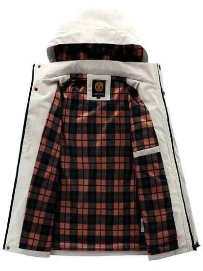 Eveloria Herren Windbreaker Wasserdicht Kapuzenjacke