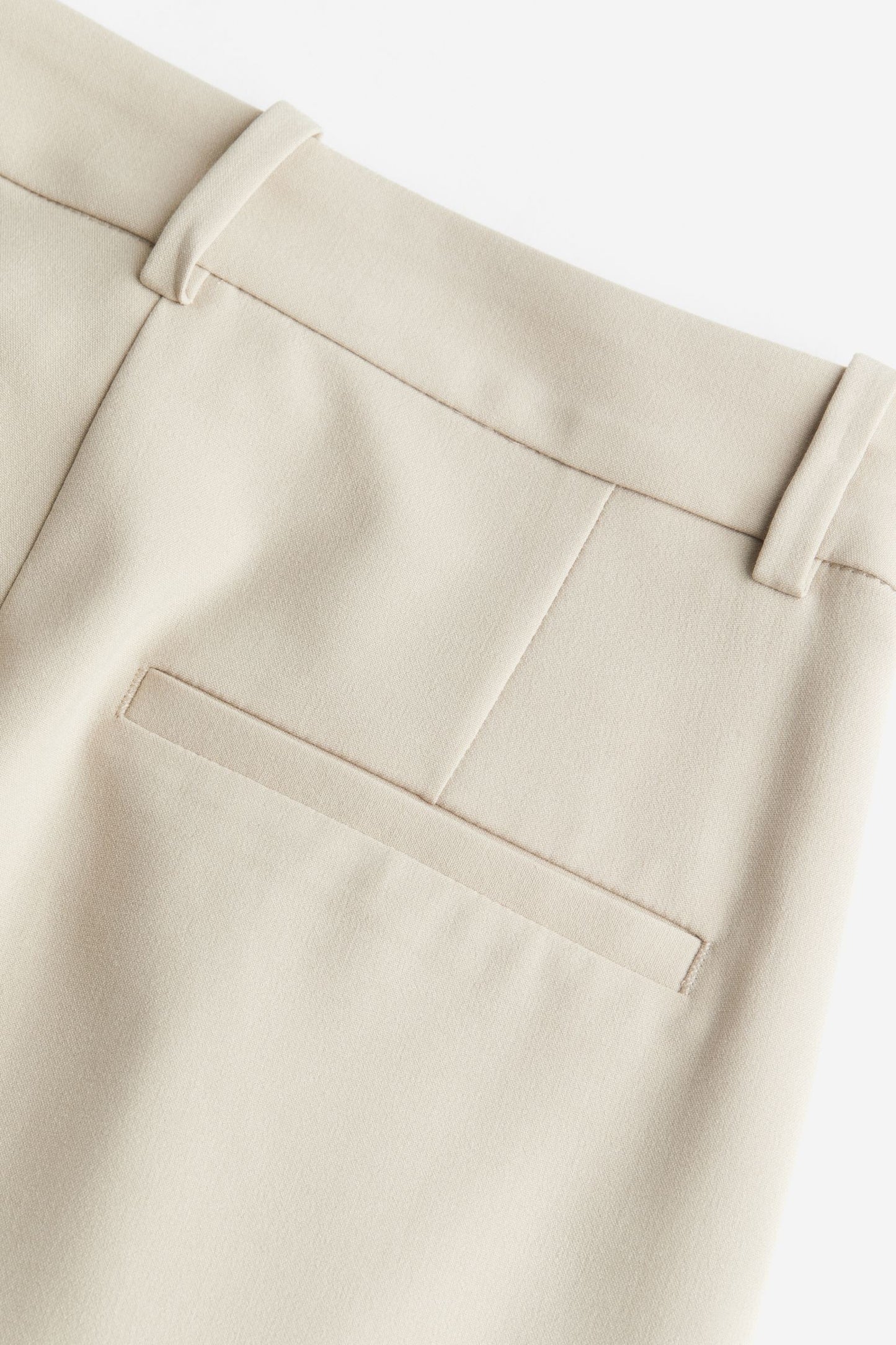 Damenhose Weit Bundfalten Gerader Schnitt