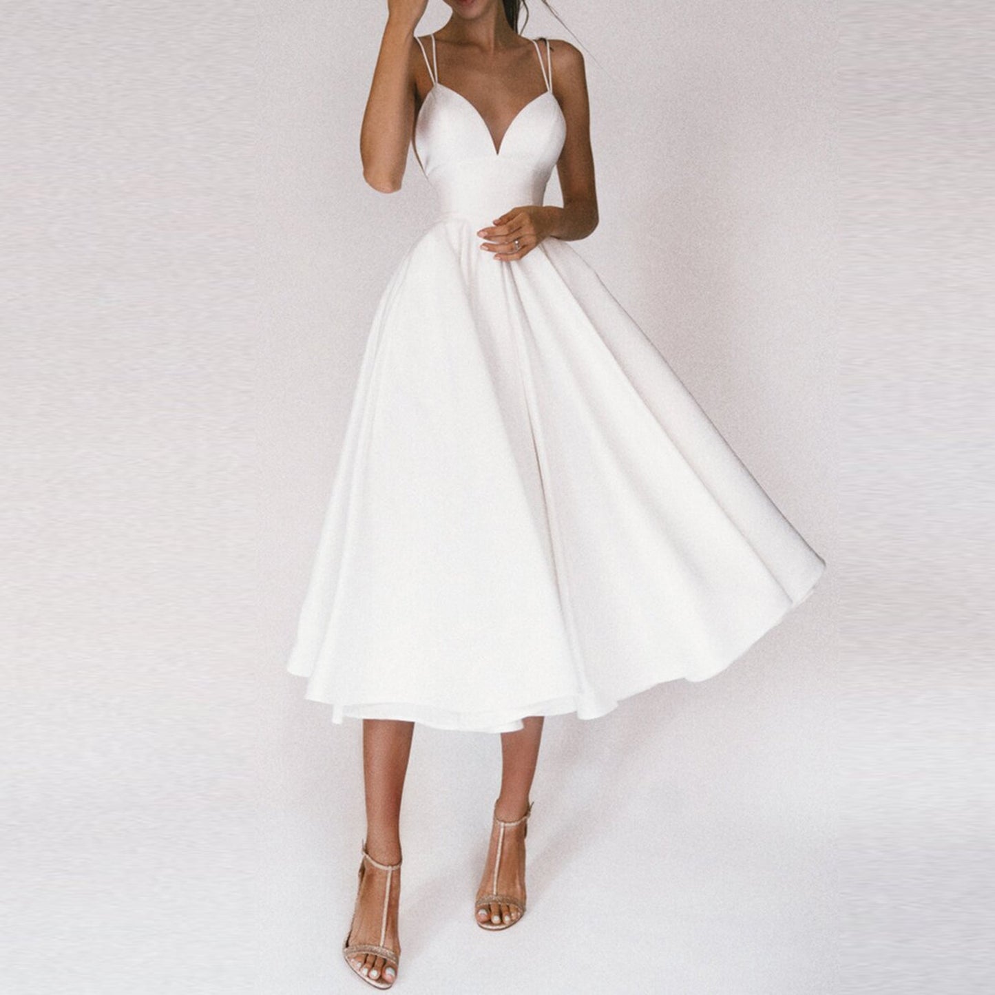 Eveloria Damen Cocktailkleid Festkleidung