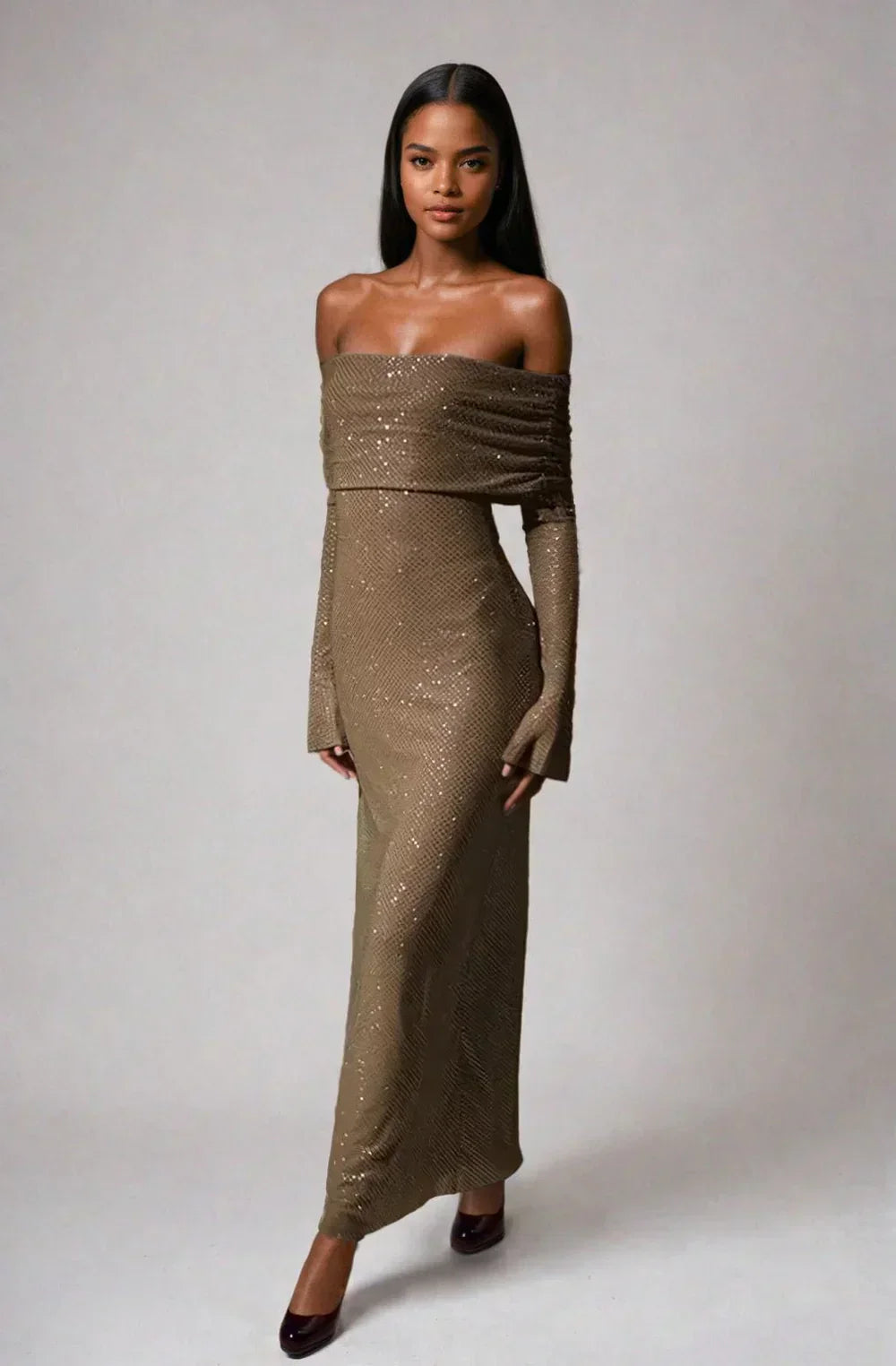 Eveloria Damen Abendkleid Feierlichkeiten Seide