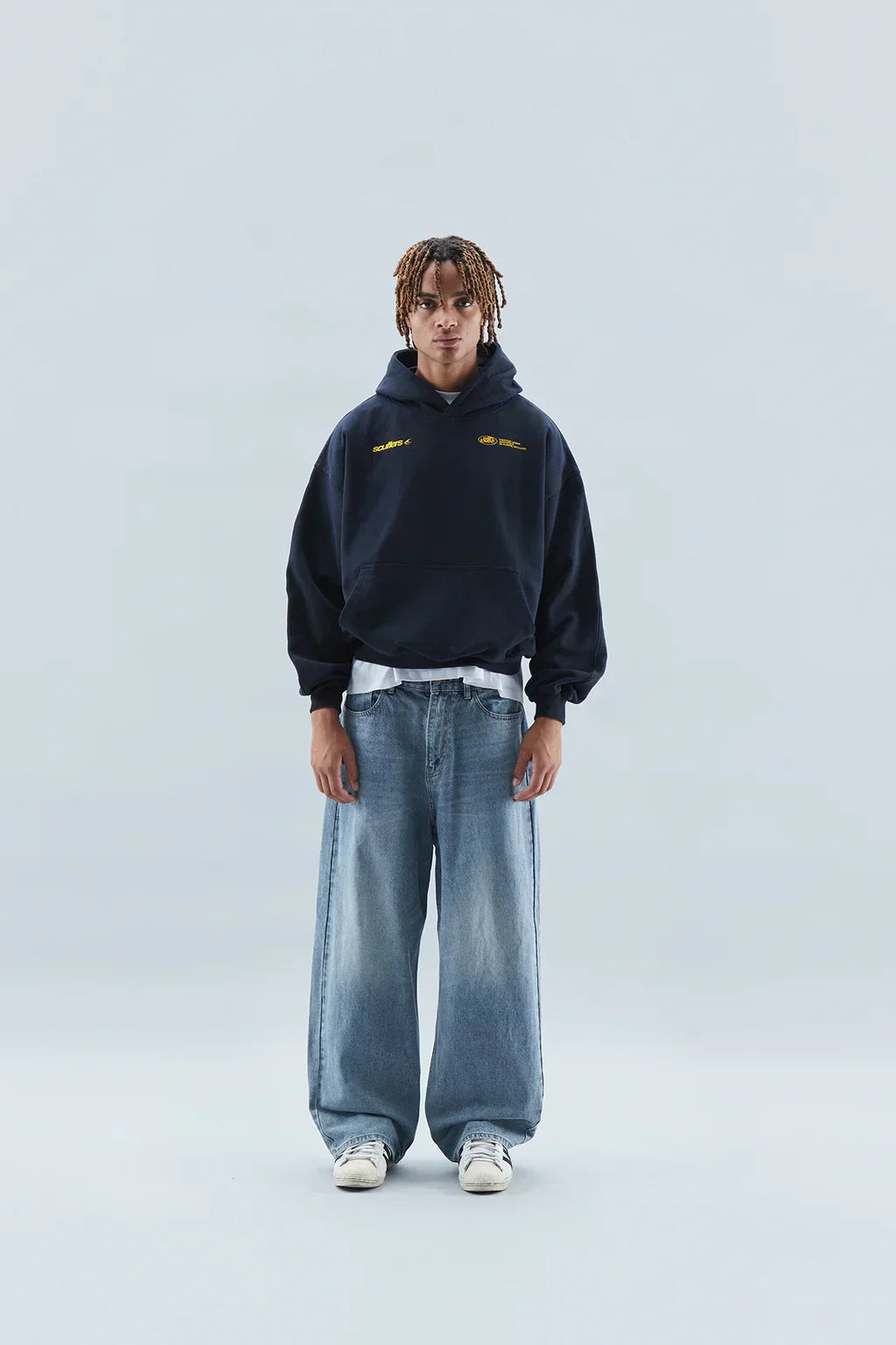 Damen Oversize Hoodie Bedruckt