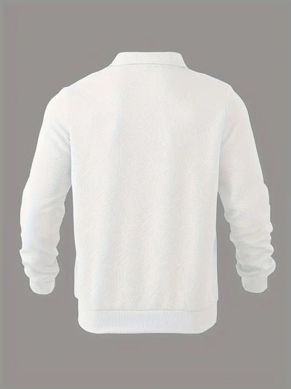 Eveloria Herren 1/4-Zip-Pullover Stilvoll