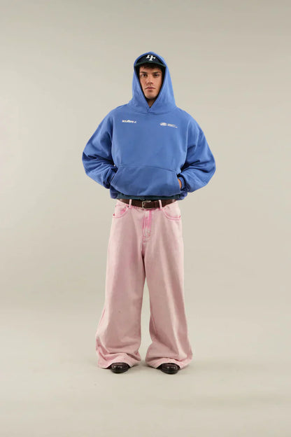 Damen Oversize Hoodie Bedruckt
