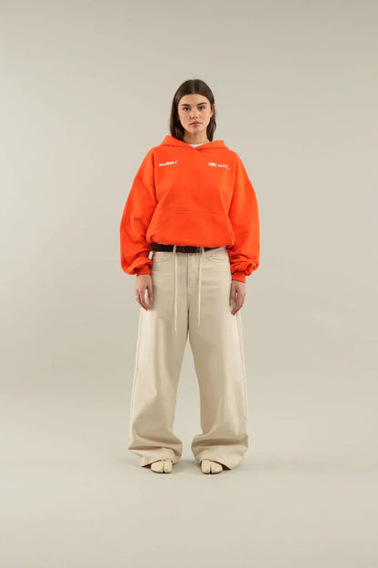 Damen Oversize Hoodie Bedruckt