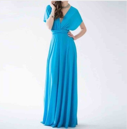Damen Maxikleid Infinity Hochzeitsgastkleid
