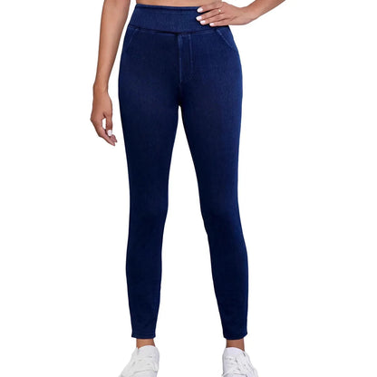 Damen Slimfit Jeans Hochbund Stretch