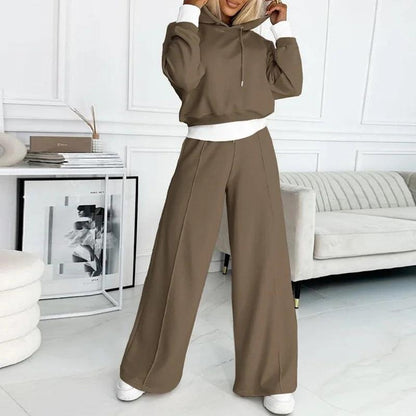 Damen Warme Monochrome Wollset