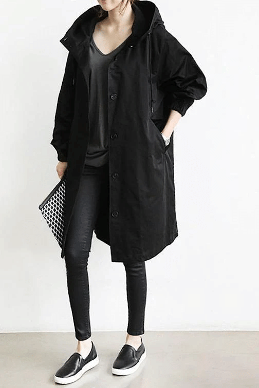 Eveloria Damen Windbreaker