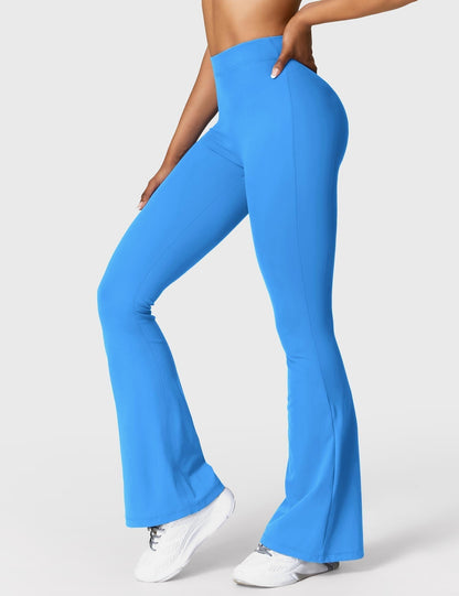 Eveloria Damen Leggings V-Ausschnitt