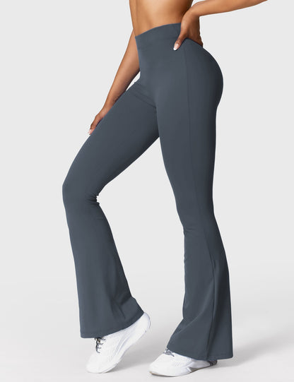Eveloria Damen Leggings V-Ausschnitt