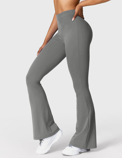 Eveloria Damen Leggings V-Ausschnitt