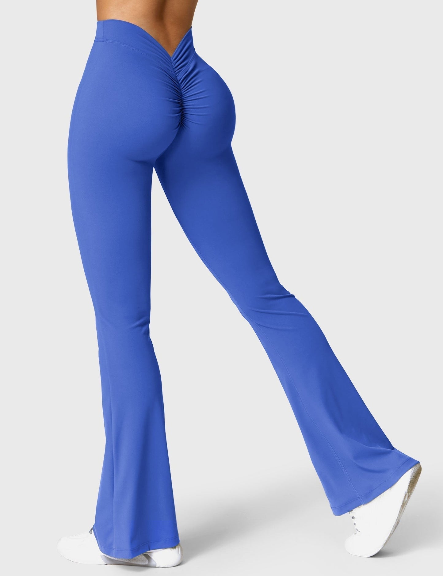Eveloria Damen Leggings V-Ausschnitt