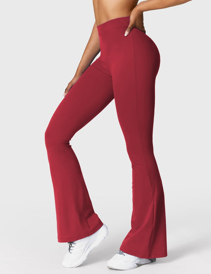 Eveloria Damen Leggings V-Ausschnitt