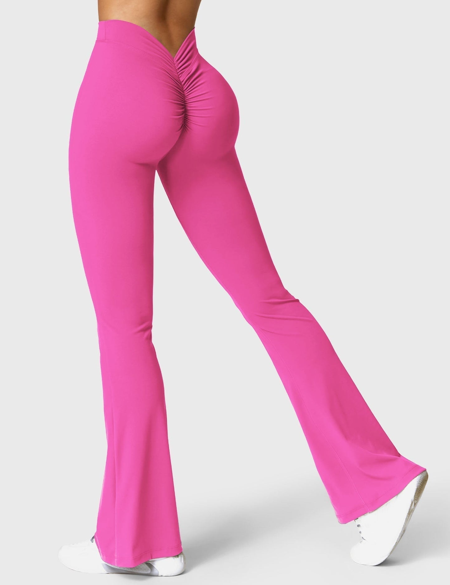 Eveloria Damen Leggings V-Ausschnitt