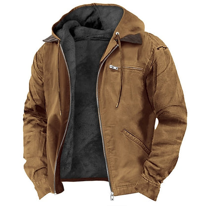 Wasserdichte Winterparka Damen Herren Polyester Jacke Mit Kapuze