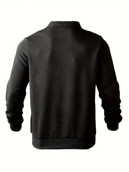 Eveloria Herren 1/4-Zip-Pullover Stilvoll