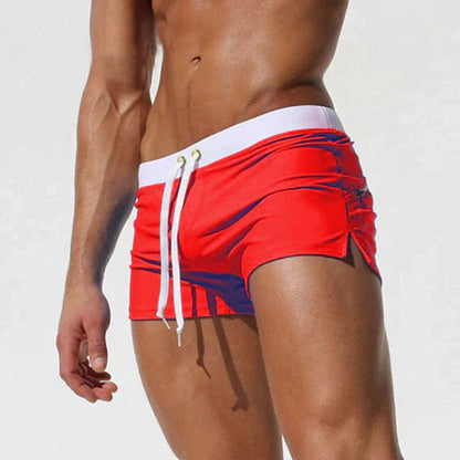 Herren Badeshorts Kordelzug Kurz